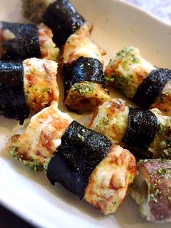お弁当にも♪ちくわのW磯辺揚げ-レシピのメイン写真