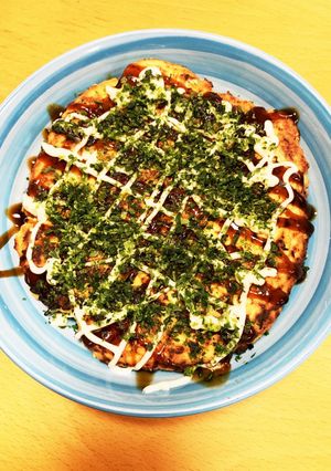 大豆粉とおからパウダーのお好み焼き-レシピのメイン写真
