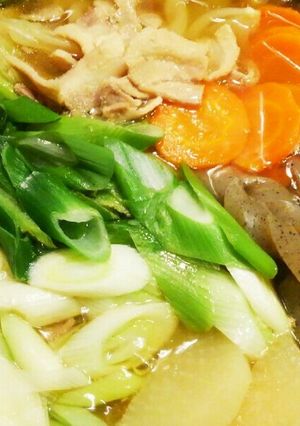 鶏ガラスープの素で簡単❤あったかネギ鍋-レシピのメイン写真