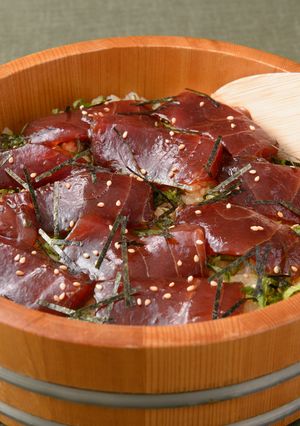 まぐろの手ごね寿司-レシピのメイン写真