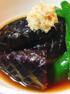 フライパンで簡単!揚げずに茄子の揚げ浸し-レシピのメイン写真