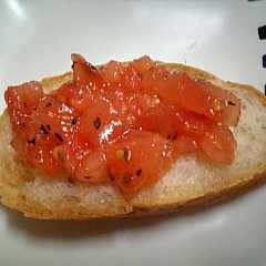 รูปของ トマトのブルスケッタ
