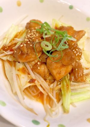 ピリ辛☆鶏肉の味噌炒め-レシピのメイン写真
