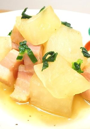 大根とベーコンの煮物-レシピのメイン写真