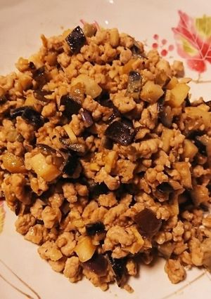 茄子の肉みそ炒め-レシピのメイン写真