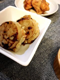 とりゴボウの挟みレンコン焼き-レシピのメイン写真