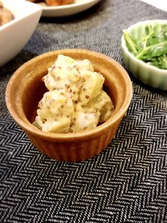 ポテトの粒マスタードサラダ-レシピのメイン写真