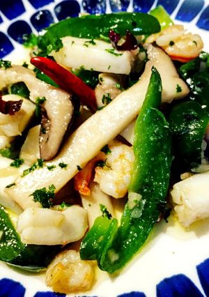ピーマンとエリンギのペペロン風炒め-レシピのメイン写真