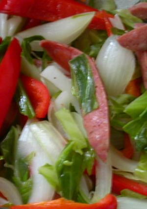 ソーセージを味わうための蒸し野菜-レシピのメイン写真