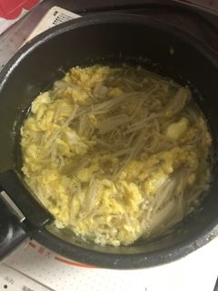 ふんわり卵のえのきスープ-レシピのメイン写真