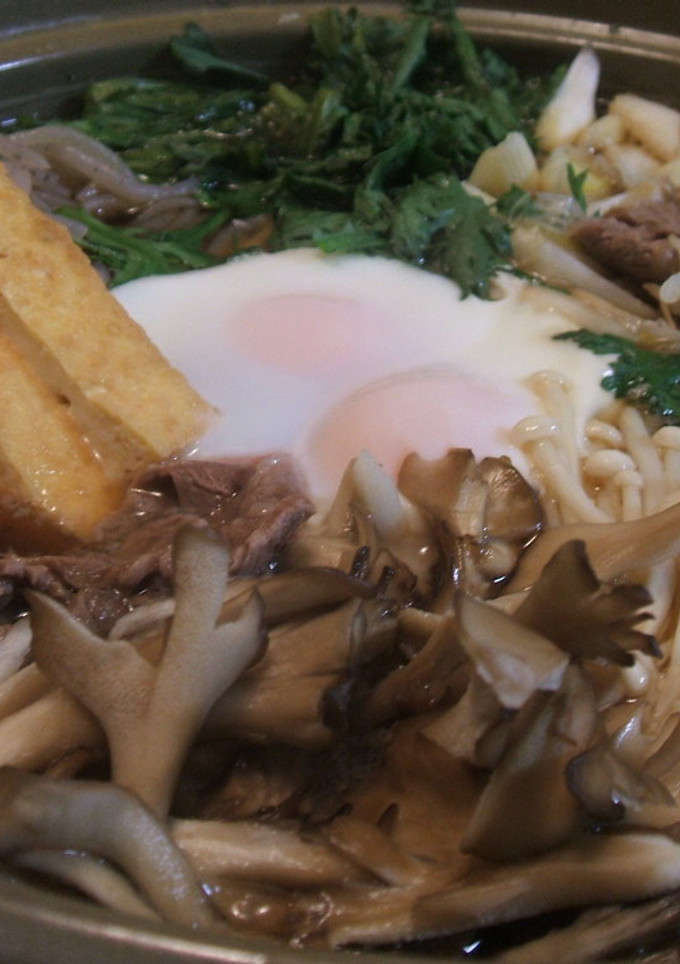 牛すき風 鍋焼きうどん-レシピのメイン写真