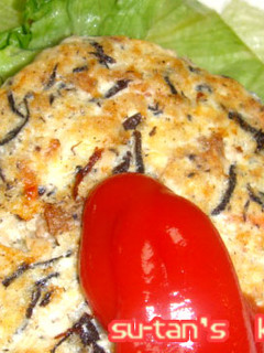 豆腐ハンバーグ~ひじきの煮物を使って~-レシピのメイン写真