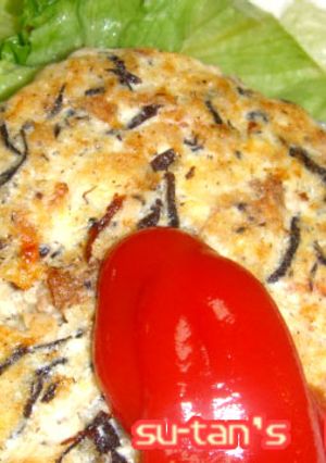 豆腐ハンバーグ～ひじきの煮物を使って～-レシピのメイン写真