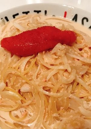 思い出のクリーム明太子パスタ-レシピのメイン写真