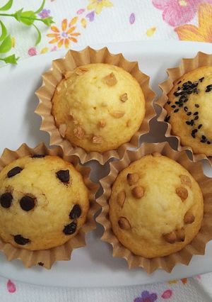 グルグル混ぜるだけ～超簡単カップケーキ☆-レシピのメイン写真