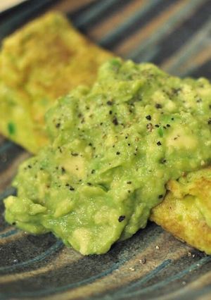 アボカドの卵焼き-レシピのメイン写真