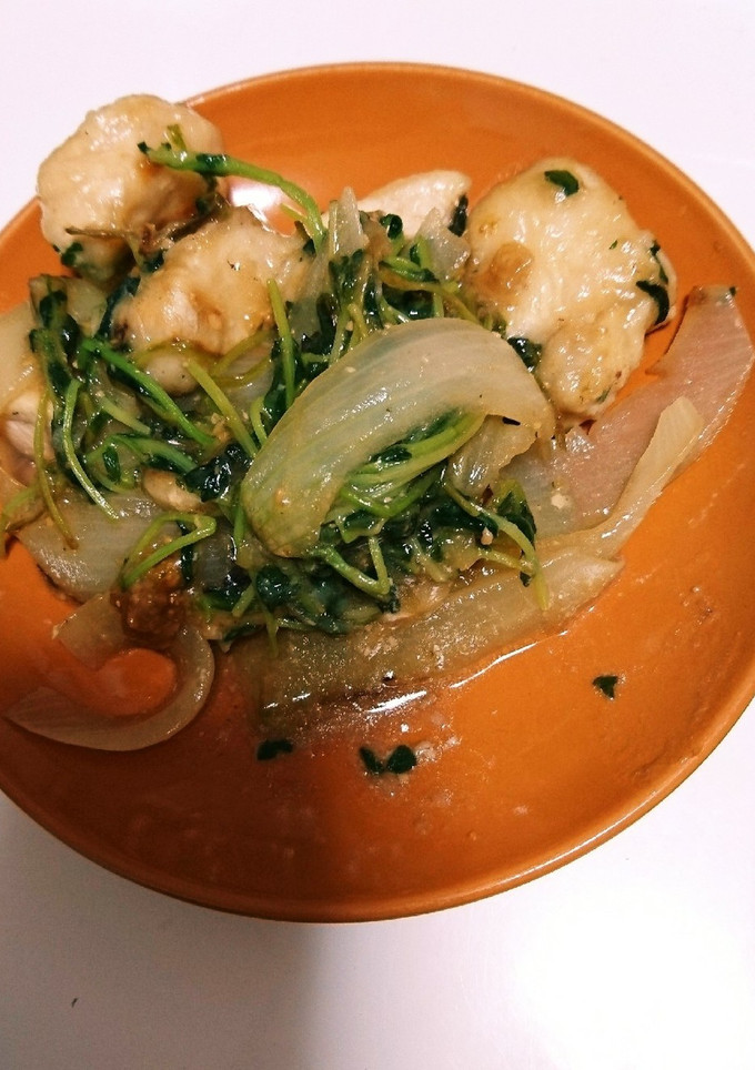 鶏むねと野菜の味噌マヨネーズ炒め-レシピのメイン写真