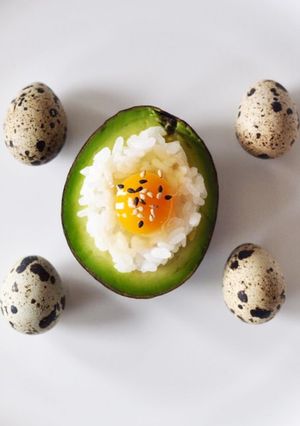 アボカドのうずら飯-レシピのメイン写真