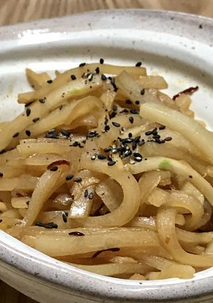 【おつまみ】生姜入りハヤトウリのきんぴら-レシピのメイン写真