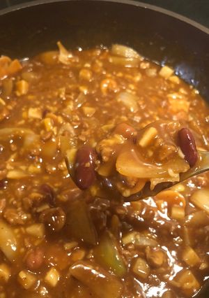 具沢山♫ひき肉と豆のチーズカレー-レシピのメイン写真