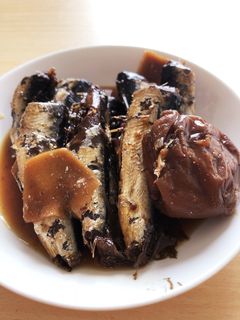 いわし(サンマ)の甘露煮-レシピのメイン写真