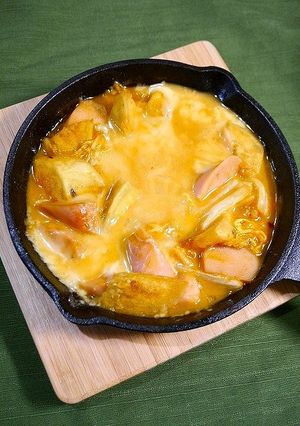 簡単！おひとりチーズタッカルビ☆薩摩芋-レシピのメイン写真