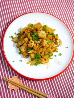 簡単!鶏蓮根のキムチ炒め-レシピのメイン写真