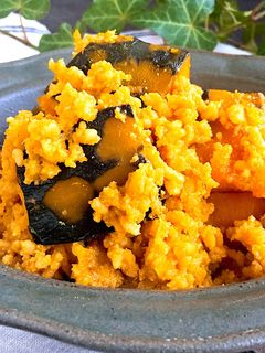 そぼろが絡むホクホクかぼちゃそぼろ煮-レシピのメイン写真