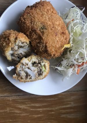 もずくコロッケ-レシピのメイン写真