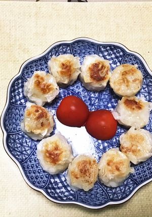 卵焼き器で簡単冷凍焼きシュウマイ-レシピのメイン写真