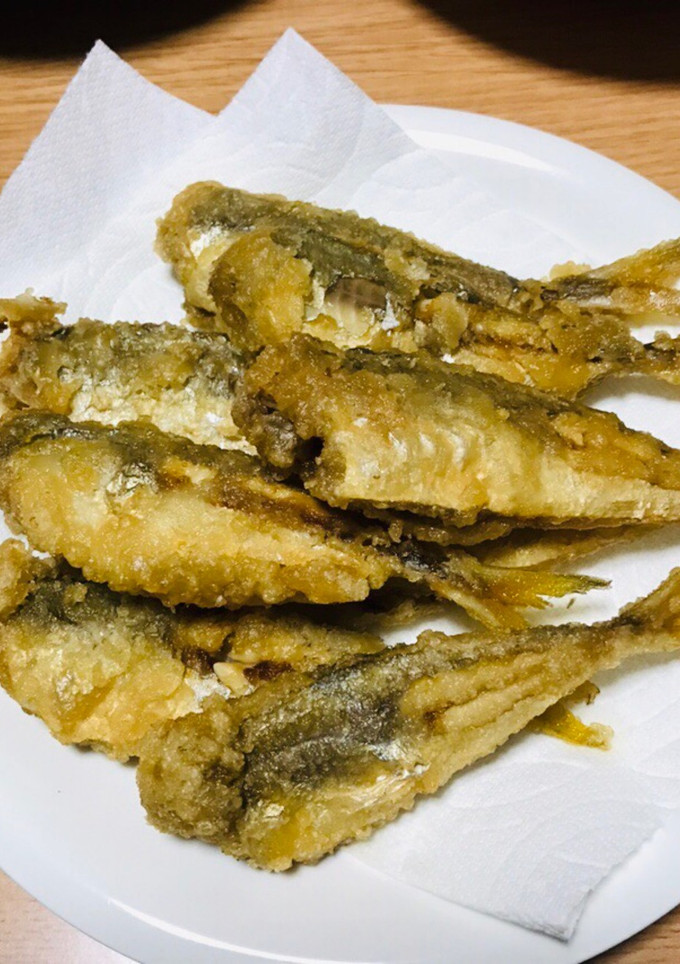 小アジの唐揚げ♪-レシピのメイン写真