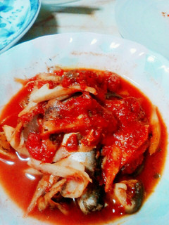 さばの水煮缶でトマト煮-レシピのメイン写真