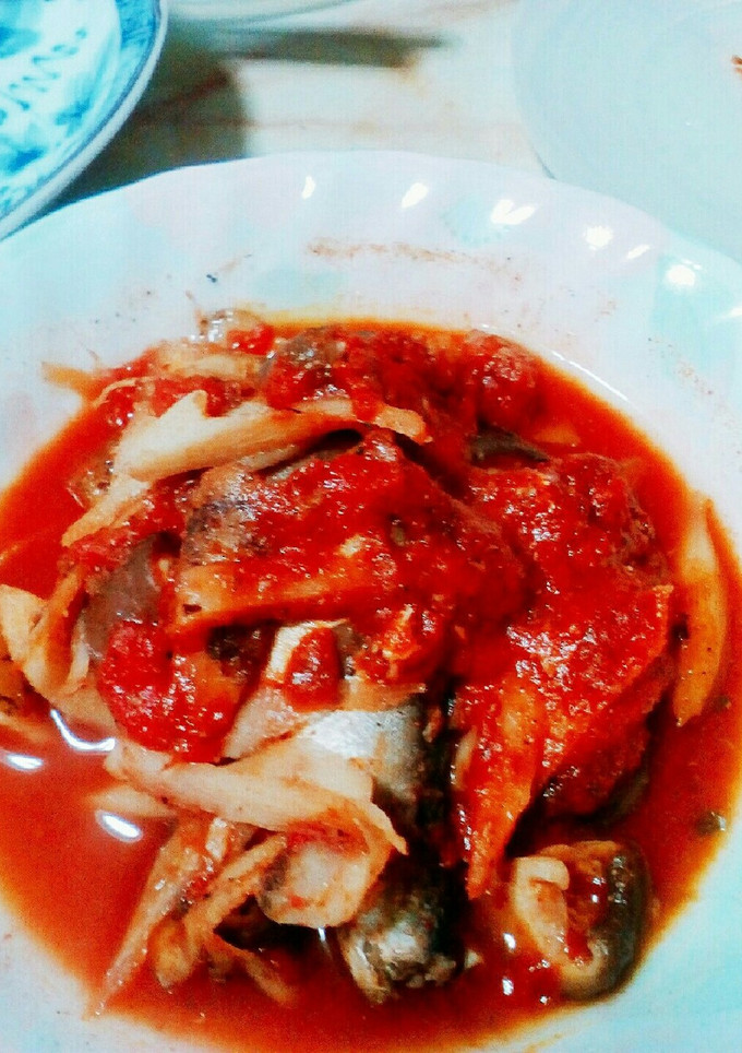さばの水煮缶でトマト煮-レシピのメイン写真