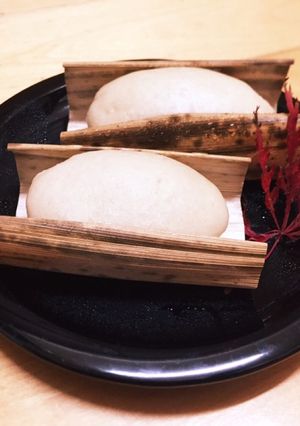 八朔の泣きまんじゅう(あけぼの大豆餡)-レシピのメイン写真