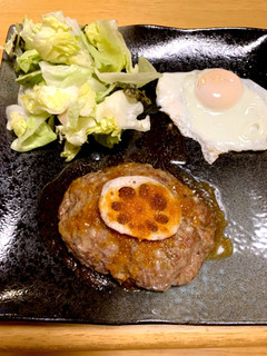 ヘルシー蓮根ハンバーグ#ハンバーグ-レシピのメイン写真