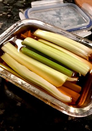 セロリの醤油漬け-レシピのメイン写真