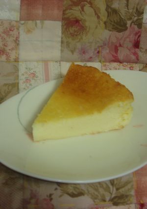 とろ～りとろけるベイクドチーズケーキ-レシピのメイン写真