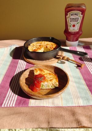 スキレットでフリッタータ(オムレツ)-レシピのメイン写真