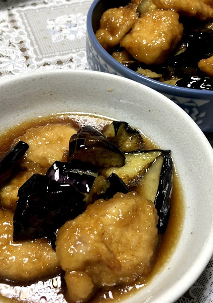 ナスと鶏肉のさっぱり煮（南蛮）-レシピのメイン写真