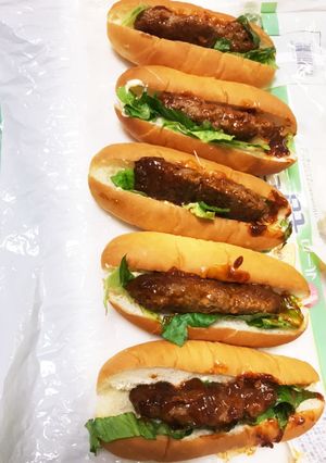ホットドッグハンバーグ-レシピのメイン写真