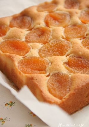 甘酸っぱい☆あんずケーキ-レシピのメイン写真