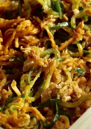 切り干し大根きゅうりツナの味ぽんサラダ-レシピのメイン写真