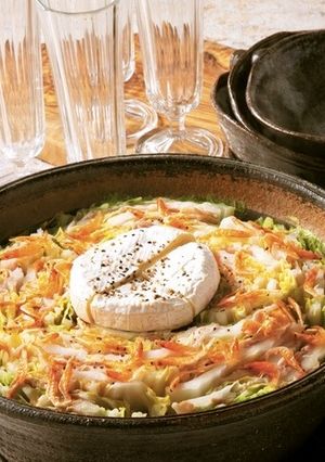 豚肉と白菜のカマンベールミルフィーユ鍋-レシピのメイン写真