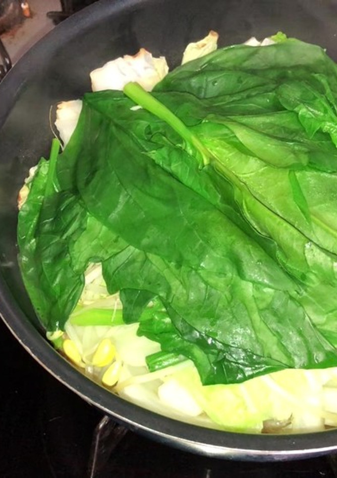 簡単美味しい豚野菜の酒蒸し。-レシピのメイン写真
