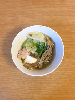 シンプルなせり鍋-レシピのメイン写真