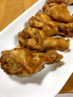 大人の給食☆超簡単!鶏手羽元の酢醤油煮-レシピのメイン写真