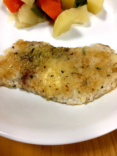 大人の給食☆かじきのハーブパン粉焼き-レシピのメイン写真