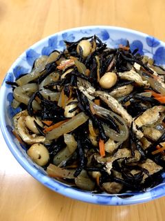 大人の給食☆ひじきと大豆の炒め煮-レシピのメイン写真