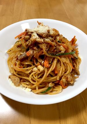 大人の給食☆お店のスパゲッティナポリタン-レシピのメイン写真