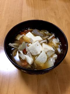大人の給食☆いものこ汁-レシピのメイン写真